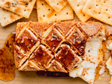 Smoked Cream Cheese with Hot Honey