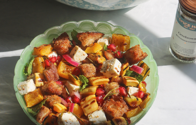Cozy Mediterranean Panzanella