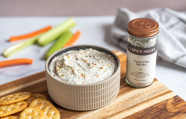 Creamy Veggie and Chip Dip