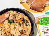 Creamy Sausage & Tortellini Soup
