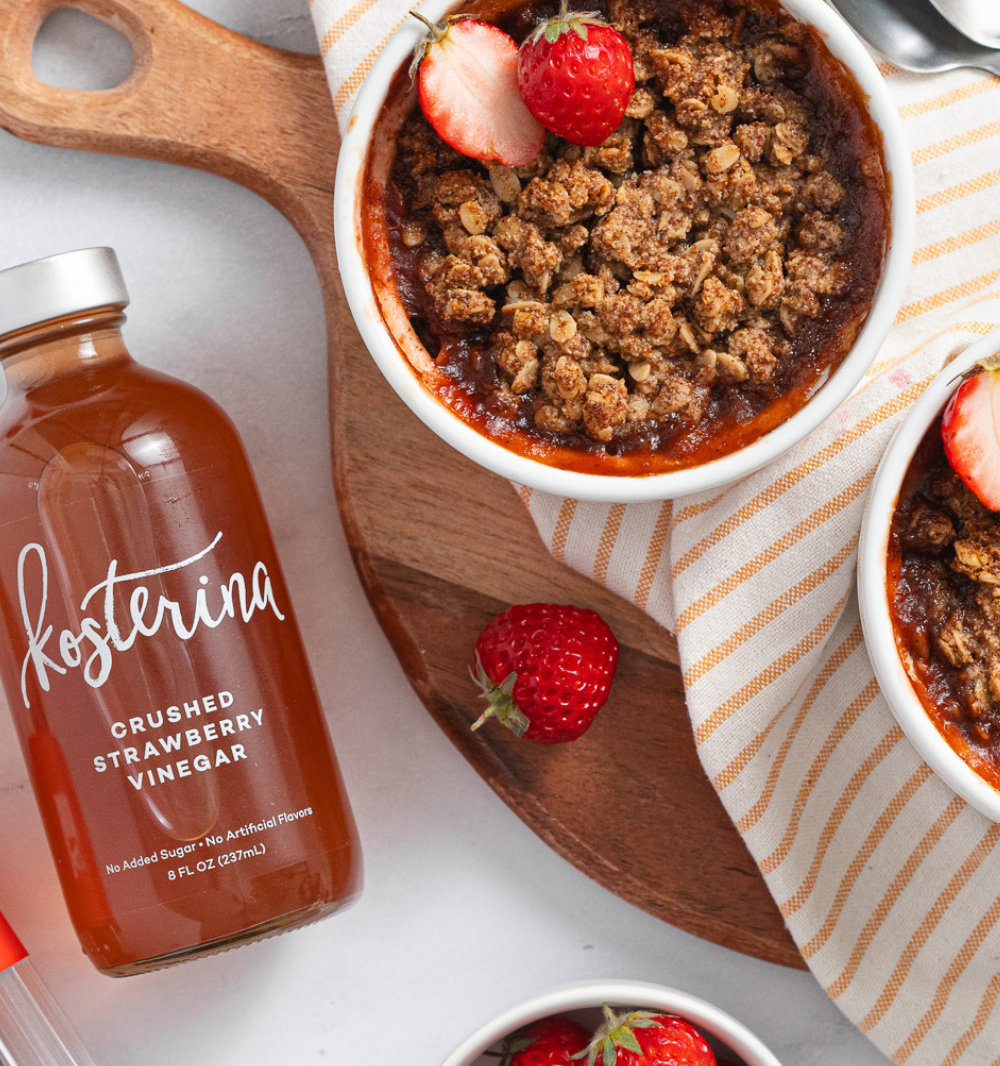 Kosterina Crushed Strawberry Vinegar