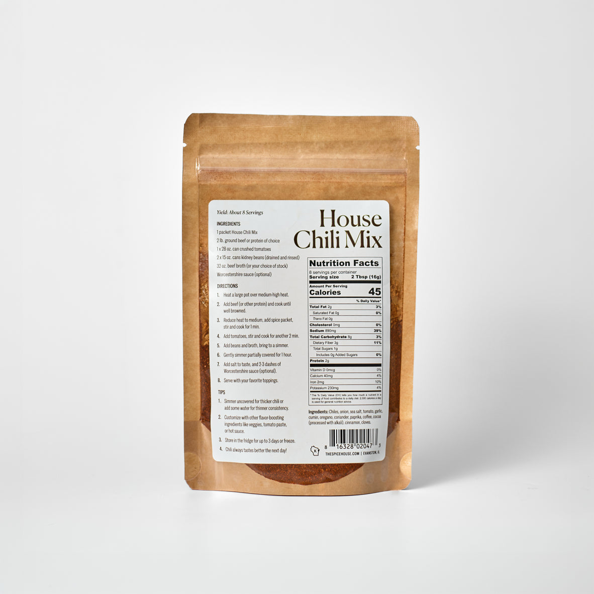House Chili Mix
