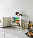 Yamazaki Home Four-Tier Slim Spice Rack - Steel
