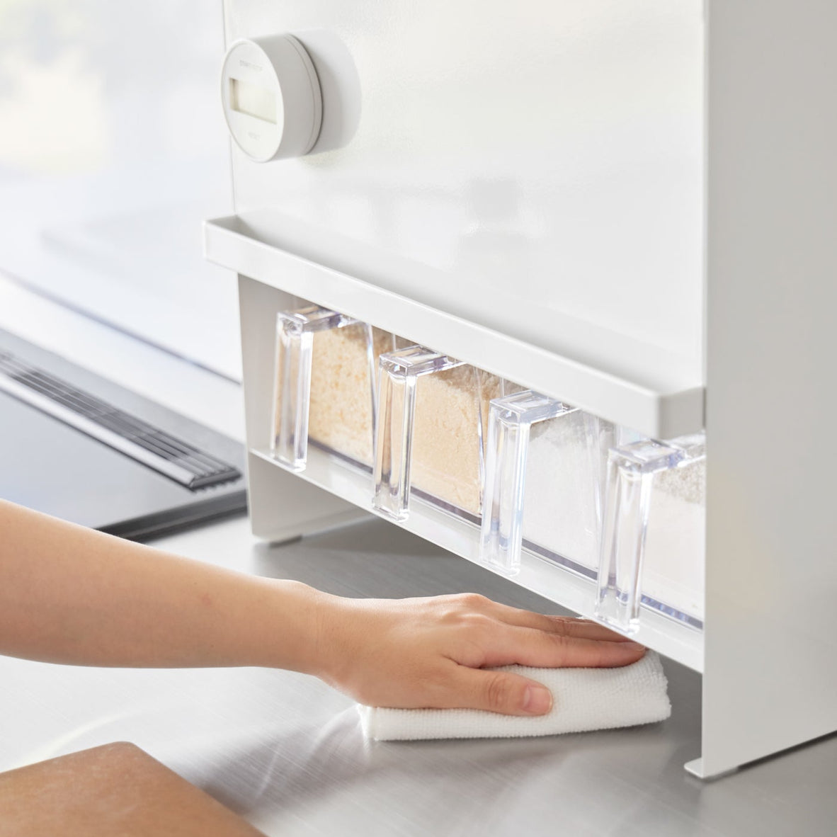 Yamazaki Home Concealable Spice Rack - Steel