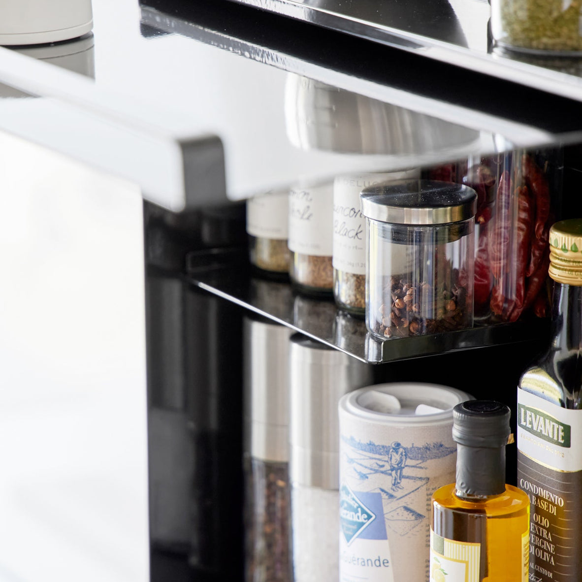 Yamazaki Home Concealable Spice Rack - Steel